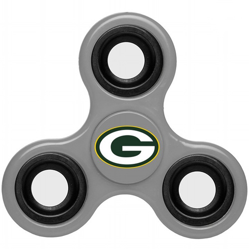 NFL Green Bay Packers 3 Way Fidget Spinner G6 - Click Image to Close